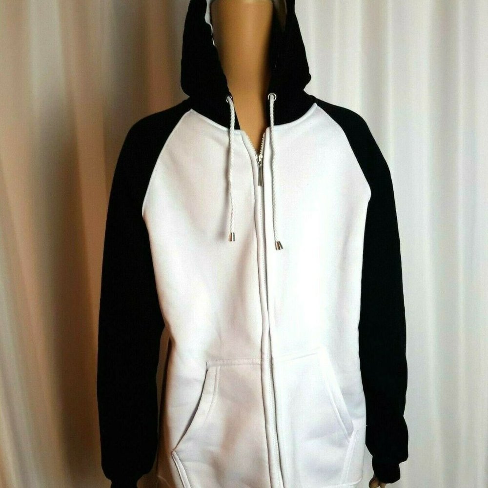 Brooklyn Xpress Men's Full Zip Hoodie Cotton Blend Size S